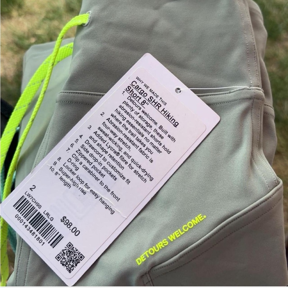 Lululemon biker shorts